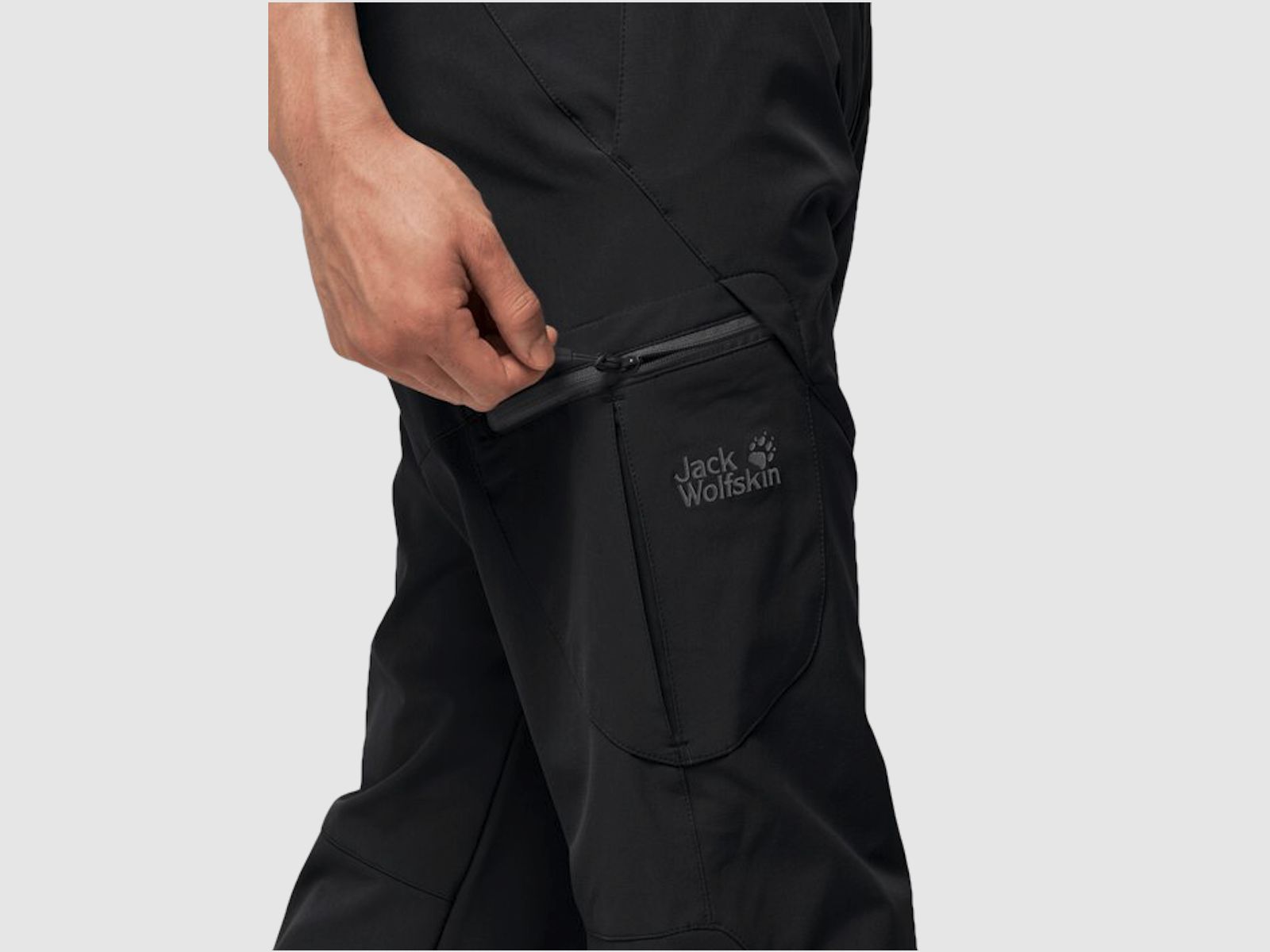 JACK WOLFSKIN Chilly Track XT Pants Men Black