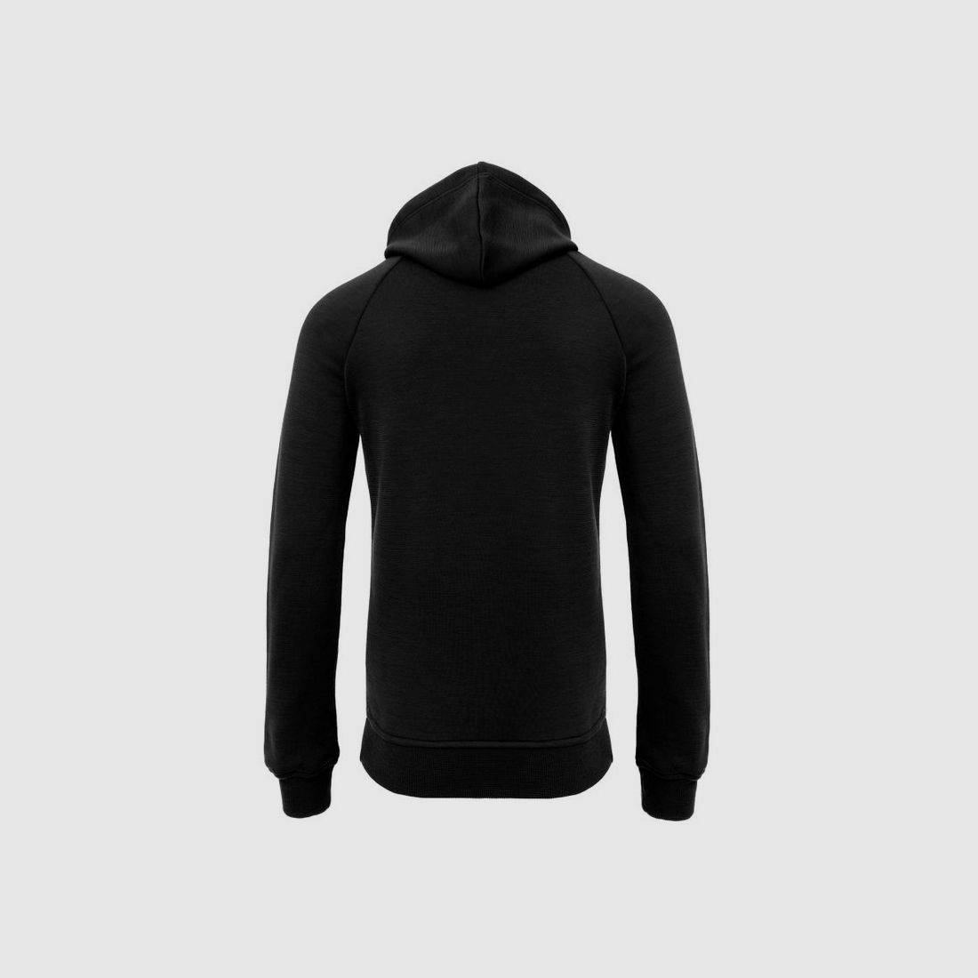 Aclima FleeceWool V2 Hoodie Jet Black, billede 2 af 2