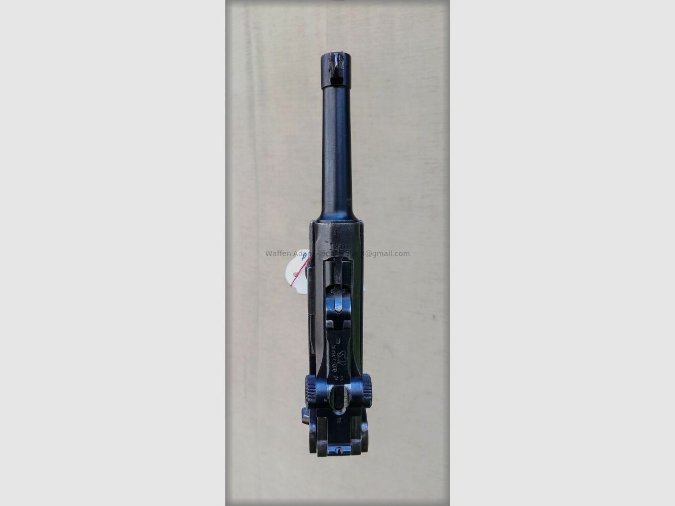 Usine d'armement d'Erfurt Pistolet P. 08