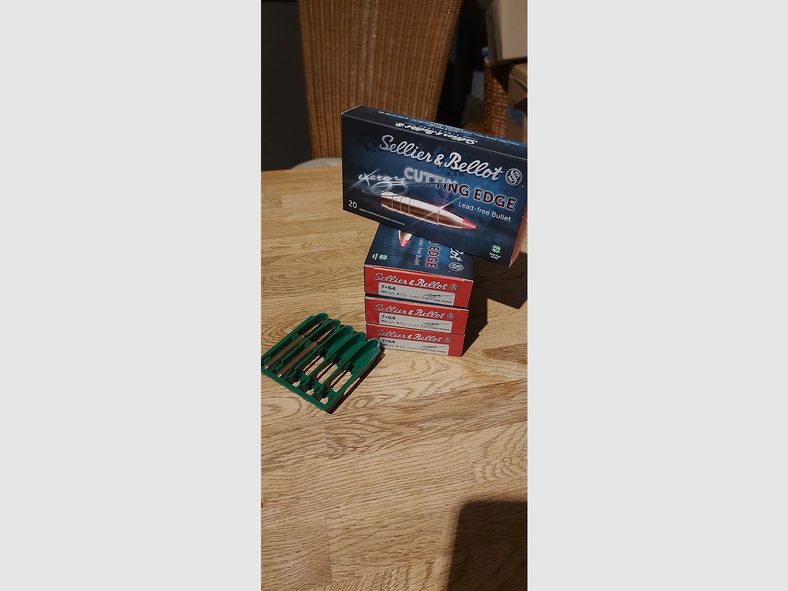 Sellier & Bellot 7x64 exergy EDGE 9,7g/150grs. 82 Schuss