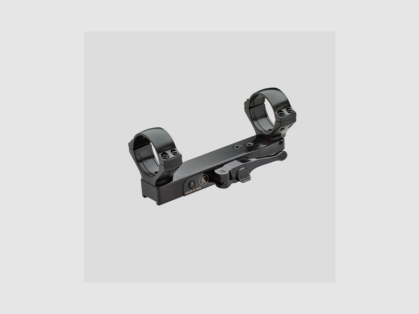Contessa Simple Black sgancio rapido SB02 - D: 30 H: 5 mm, immagine 1 di 3