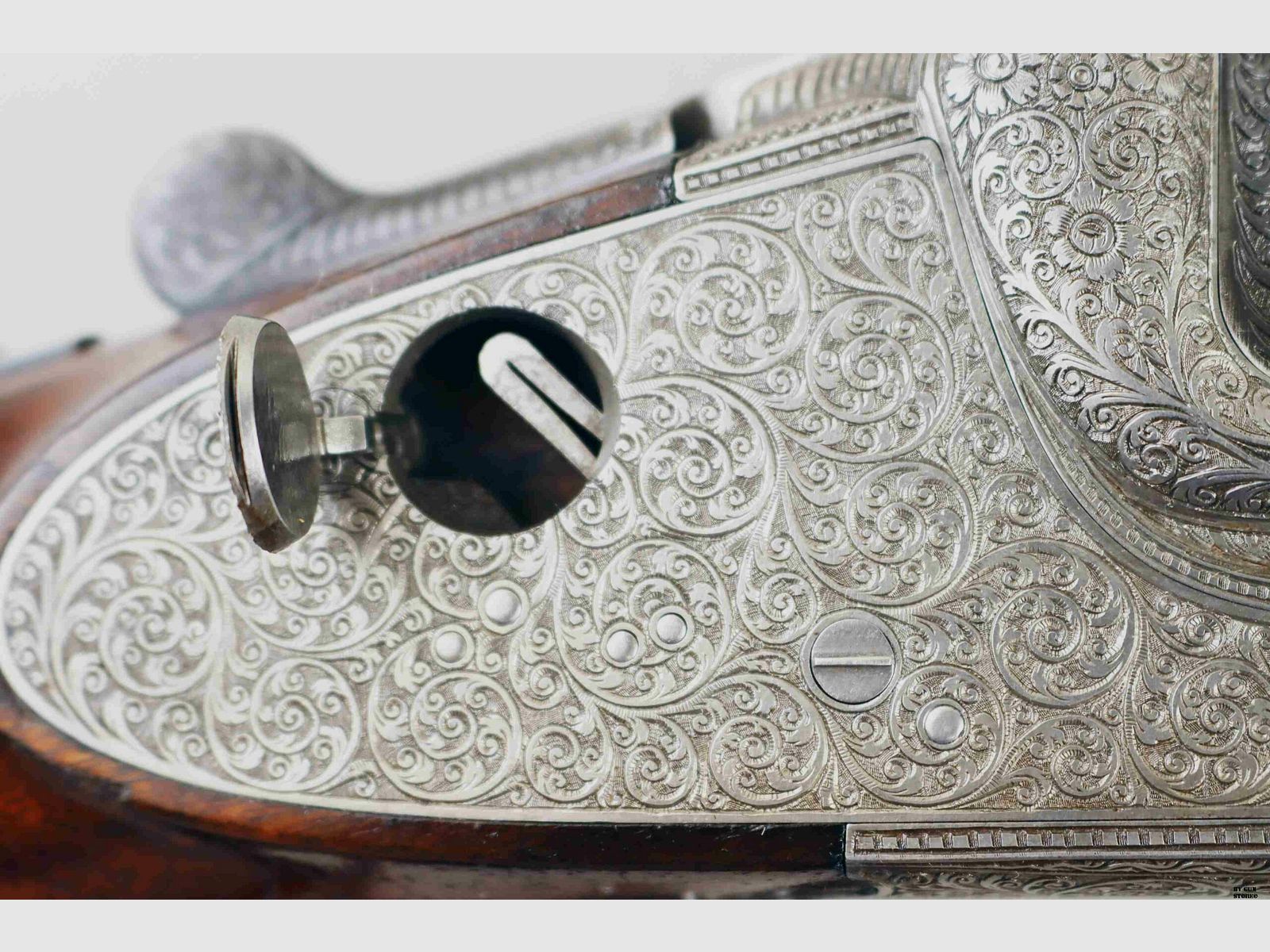 Bockdoppelflinte Merkel mod. 303E Luxus Side Lock Kal. 12 Matr. 62793, Bild 19 von 30