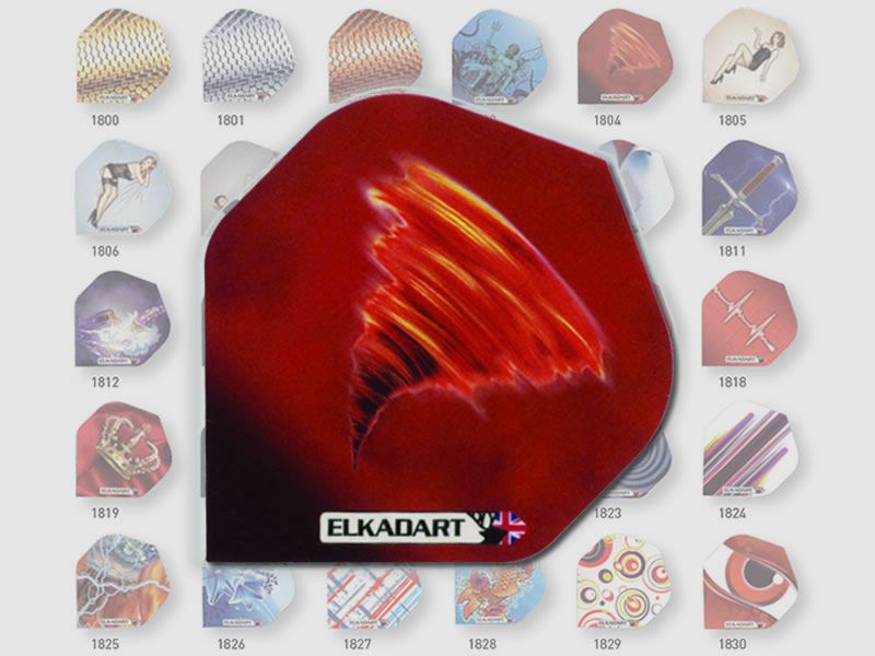Elkadart Flights Tornado Diamond Form 3 StĂĽck