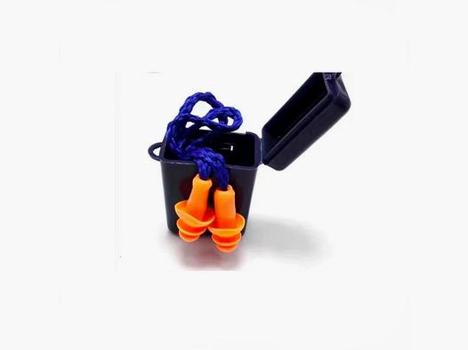 STOPPERS WITH CORD AND BOX WITH CLIP 29DB