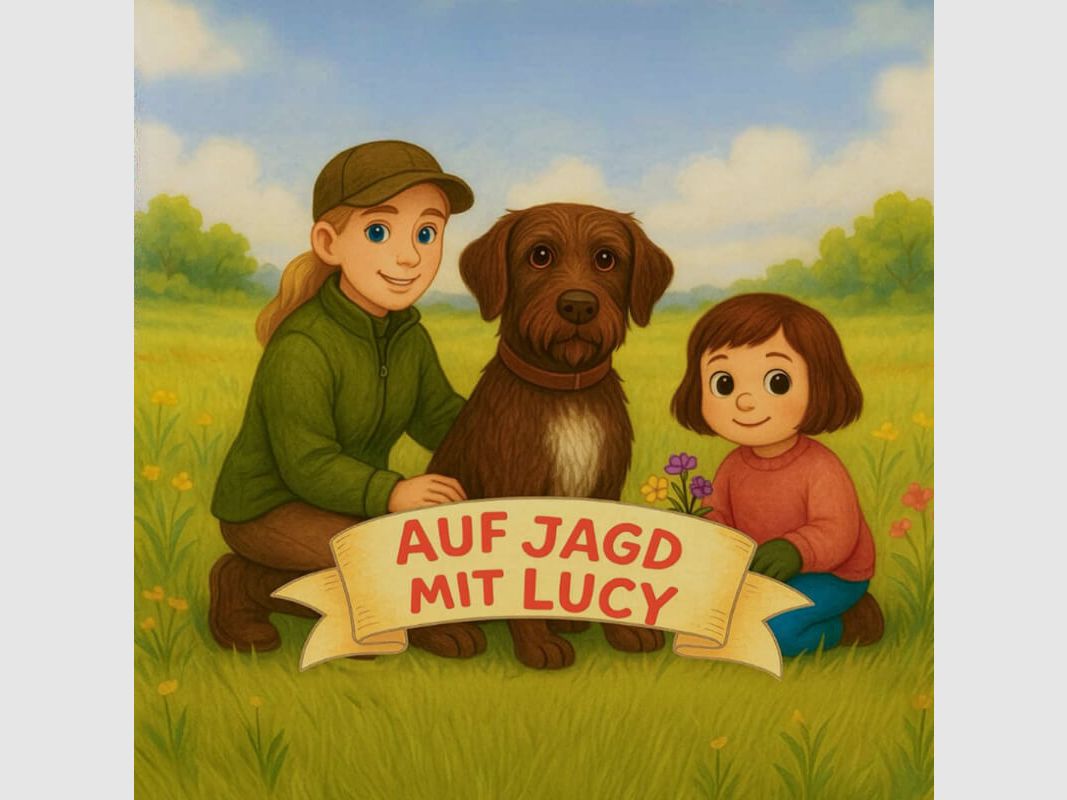 Children's book "Hunting with Lucy"