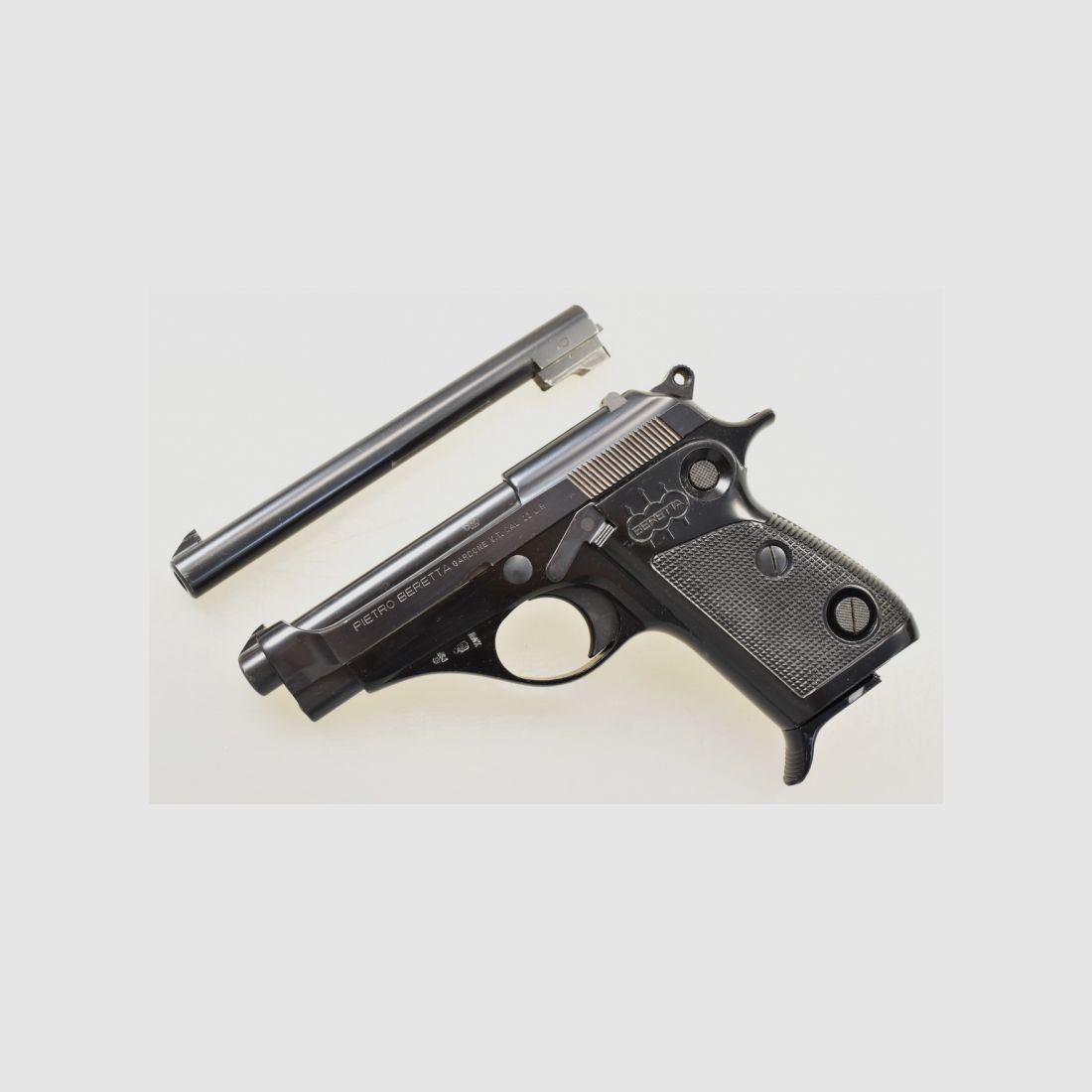 BERETTA Modell 71 Pistole Kaliber .22 LR mit 89mm / 3,5" & 150mm / 6" langen Läufen