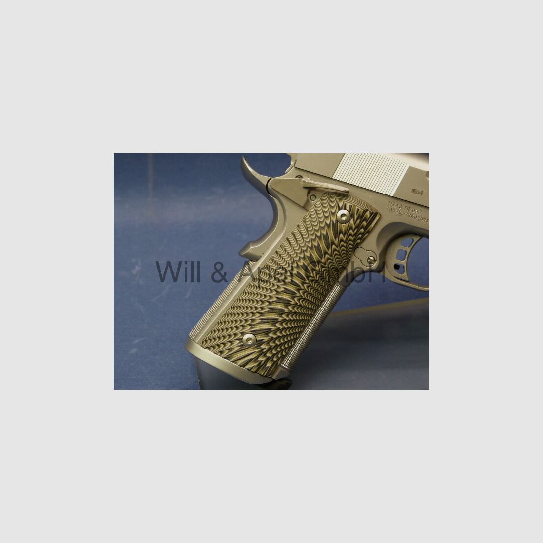 TISAS WAPENS ZIG M1 MATCH RVS