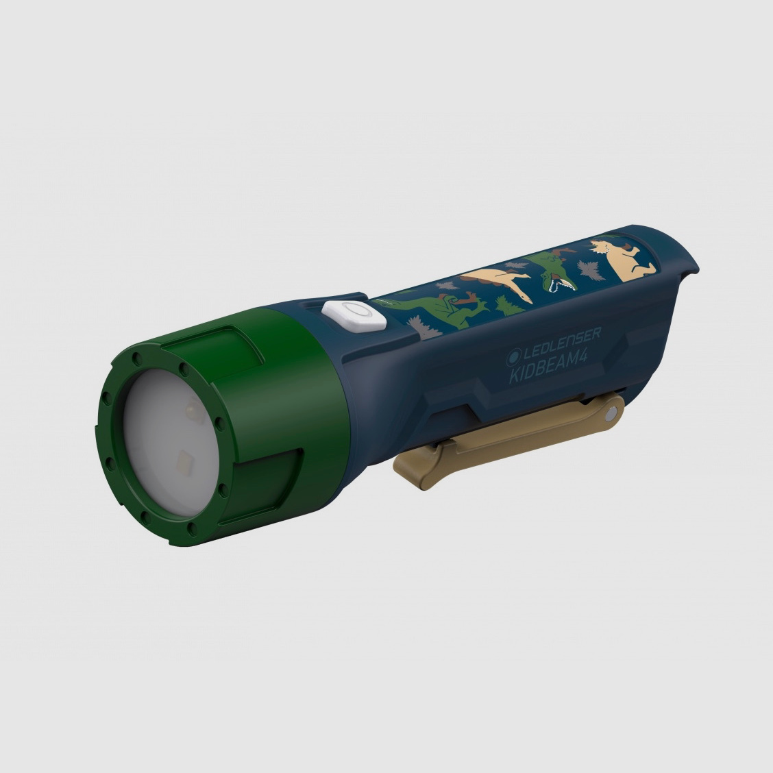 Ledlenser 502754 Kidbeam4 Taschenlampe Green Weiß Rot Grün Blau mit Blinkfunktion