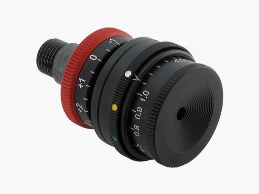 Gehmann diopter optics 0.0x with iris diopter + 6 color filters