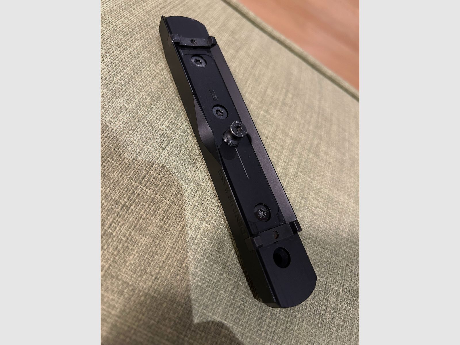 Dentler mounting rail BASIS steel for Swarovski rail