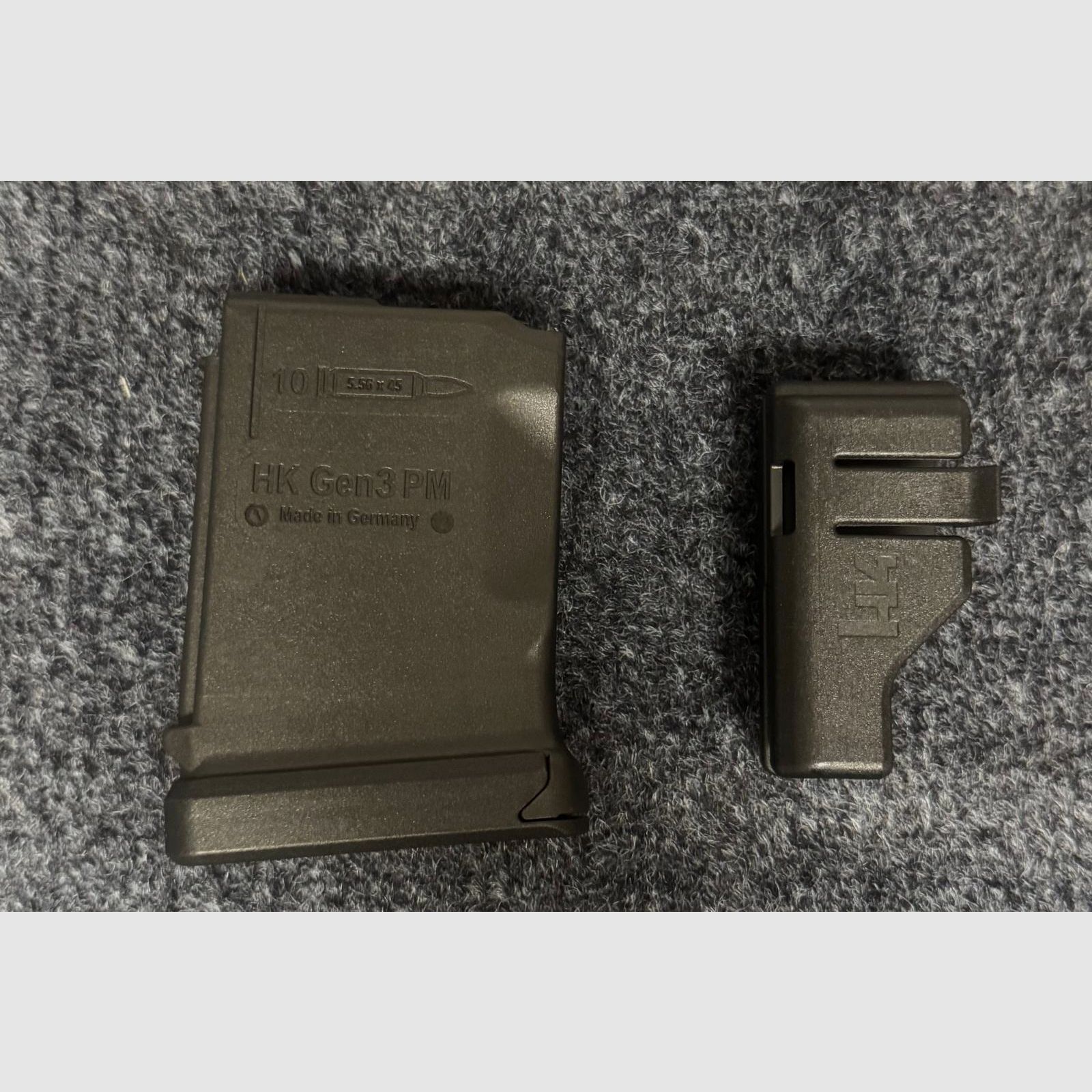 HK MR223 Gen 3 PM 10-nabojowy magazynek piaskowy RAL8000 / czarny - NOWY - Heckler & Koch Mr308 HK416 HK417 HK 243 HK433 HK437 G95k KSK AR15 AR10