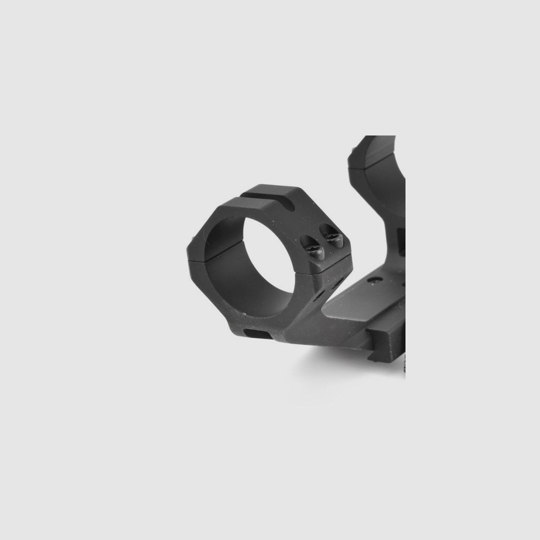 Weaver Tactical Thumb-Nut SPR 1-tlg. Mount Picatinny-Style mit Ringe Flattop AR-15 matt schwarz 30mm, integriertes Rückschlag-Basisdesign