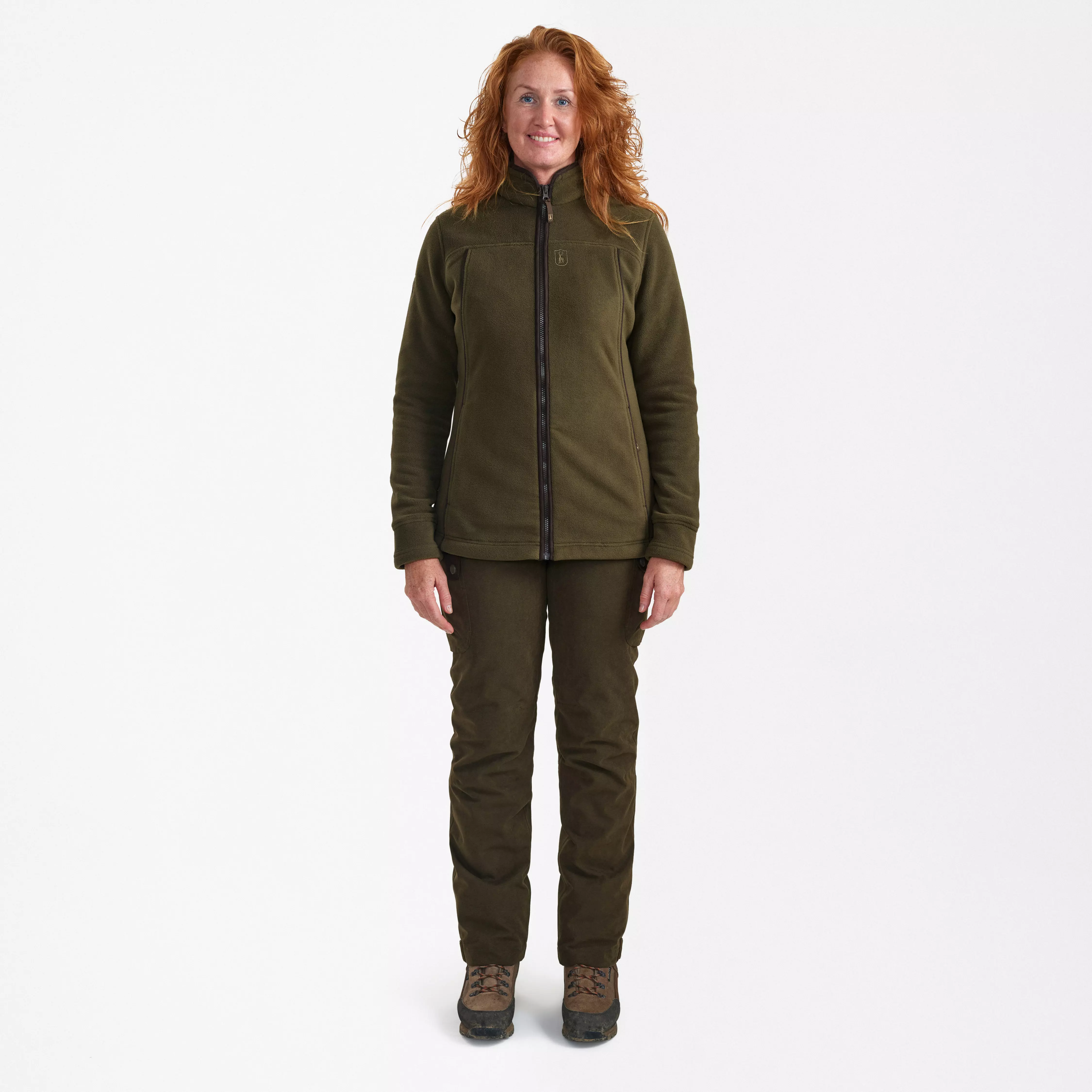 Lady Eagle Fleecejacke - Tarmac Green, Bild 3 von 5
