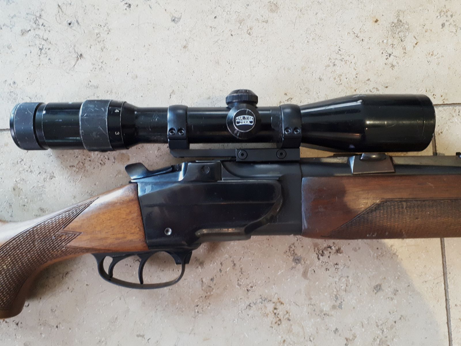 Fucile a canne sovrapposte modello Brünner ZH