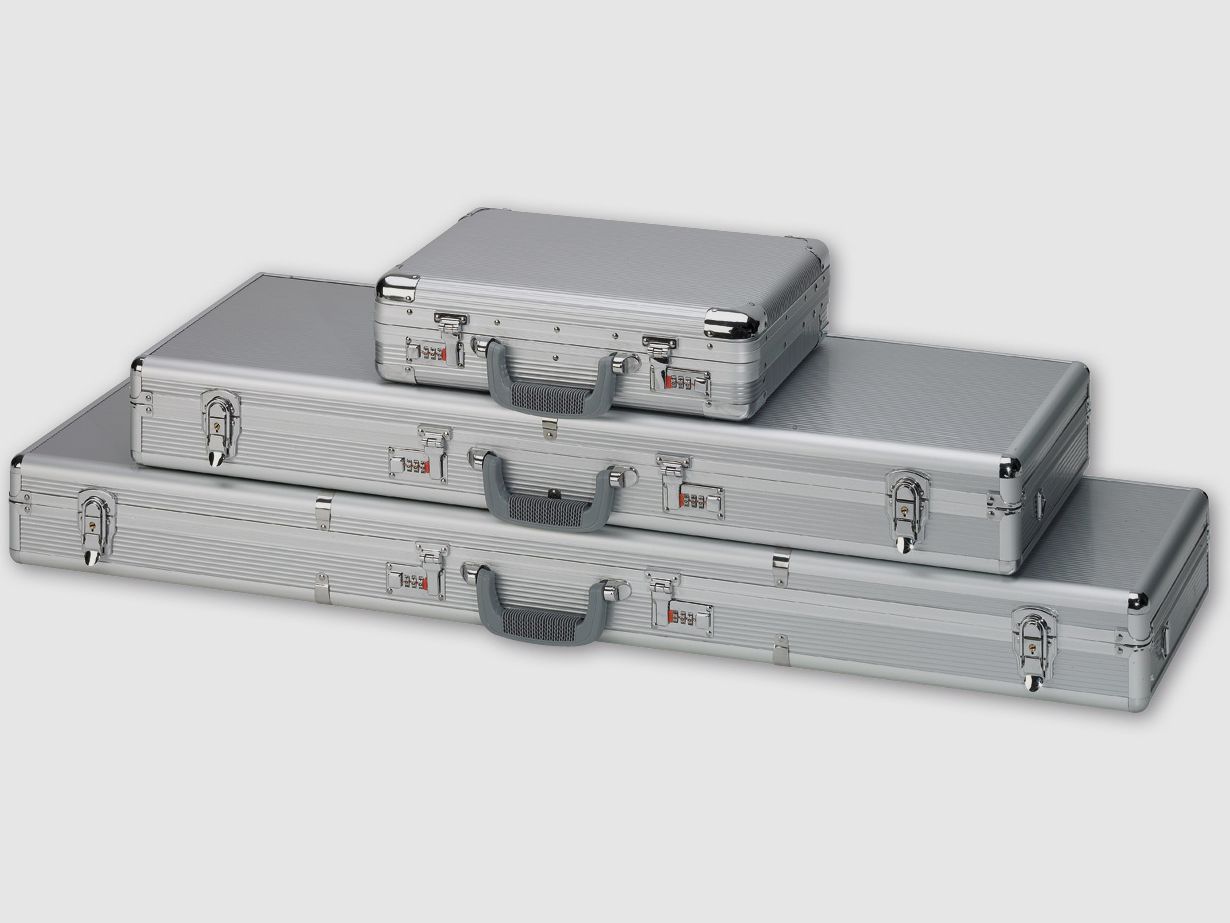 Funda de aluminio para armas cortas