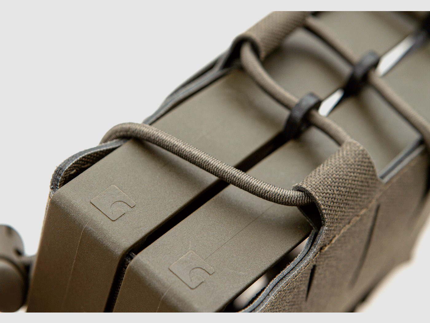 Clawgear – 5.56mm / 5.56mm / AK Double Speedpouch LC / RAL7013, Bild 11 von 12