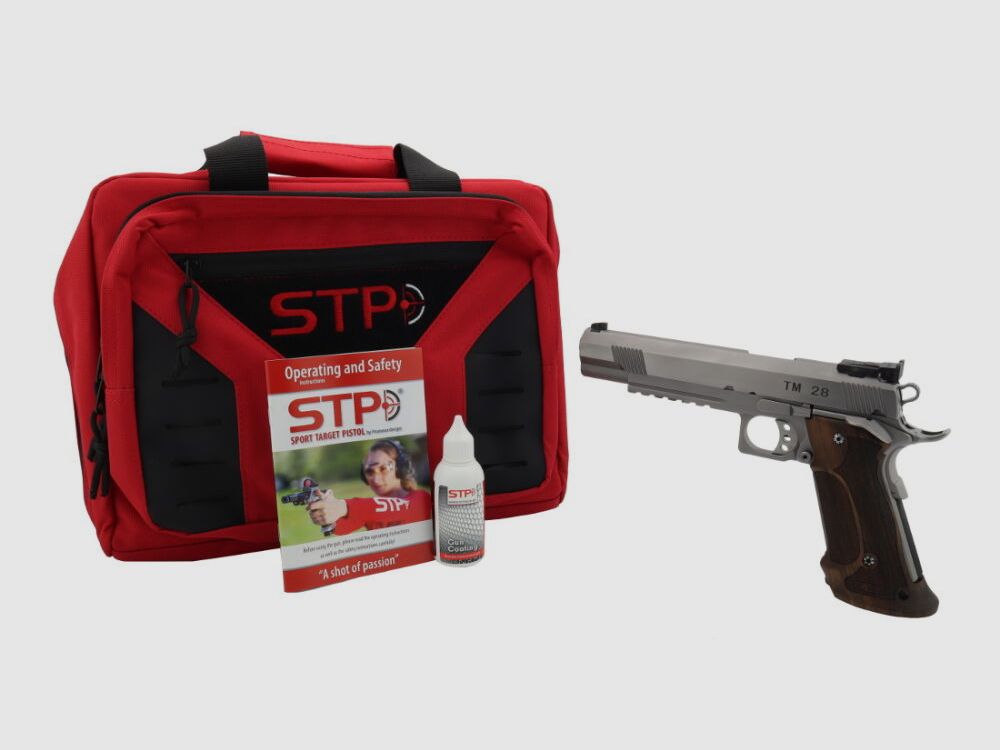 STP TM 28 6.0 met Nill Match-German-Master grip en BOMAR vizier