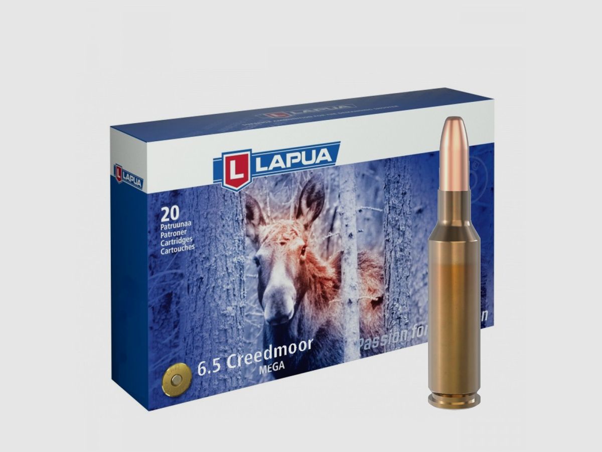 Lapua 6,5 Creedmoor – 156grs/10,1g – SP MEGA, Bild 1 von 2