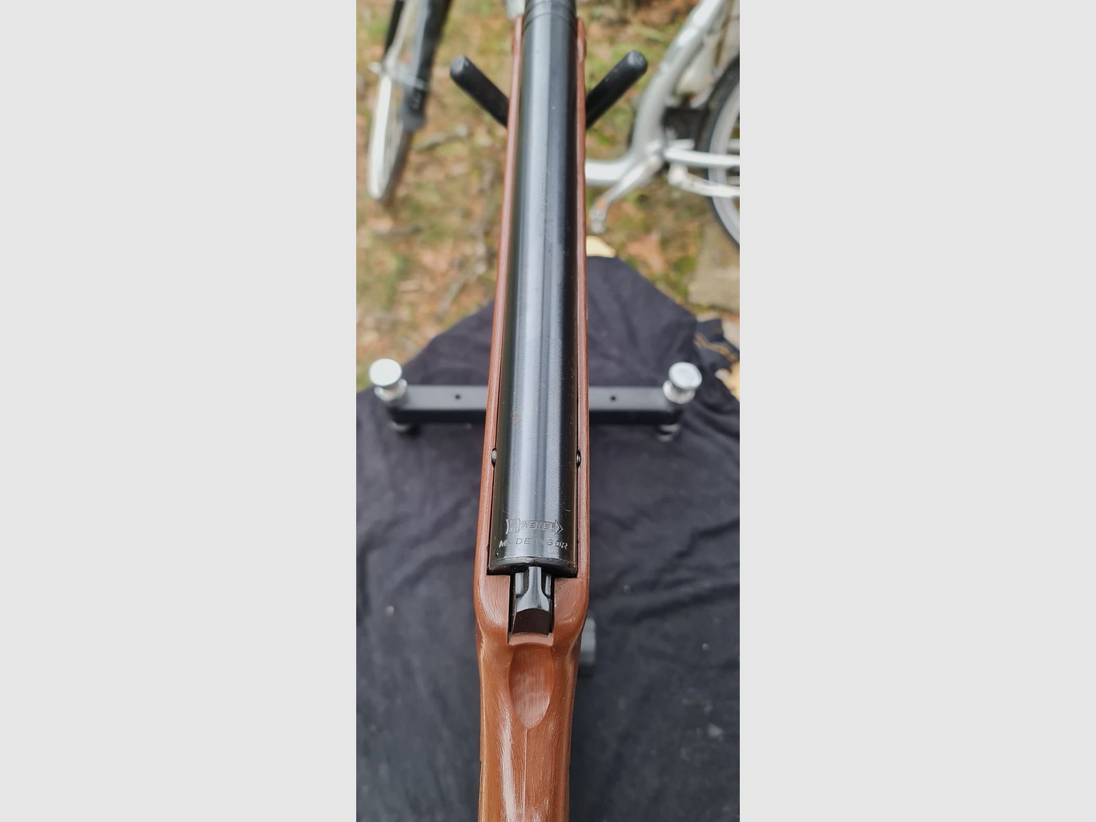 Luftgewehr Haenel 304 Kaliber 4,5mm (.177) Knicklauf -Schaft ohne Risse und Brüche-