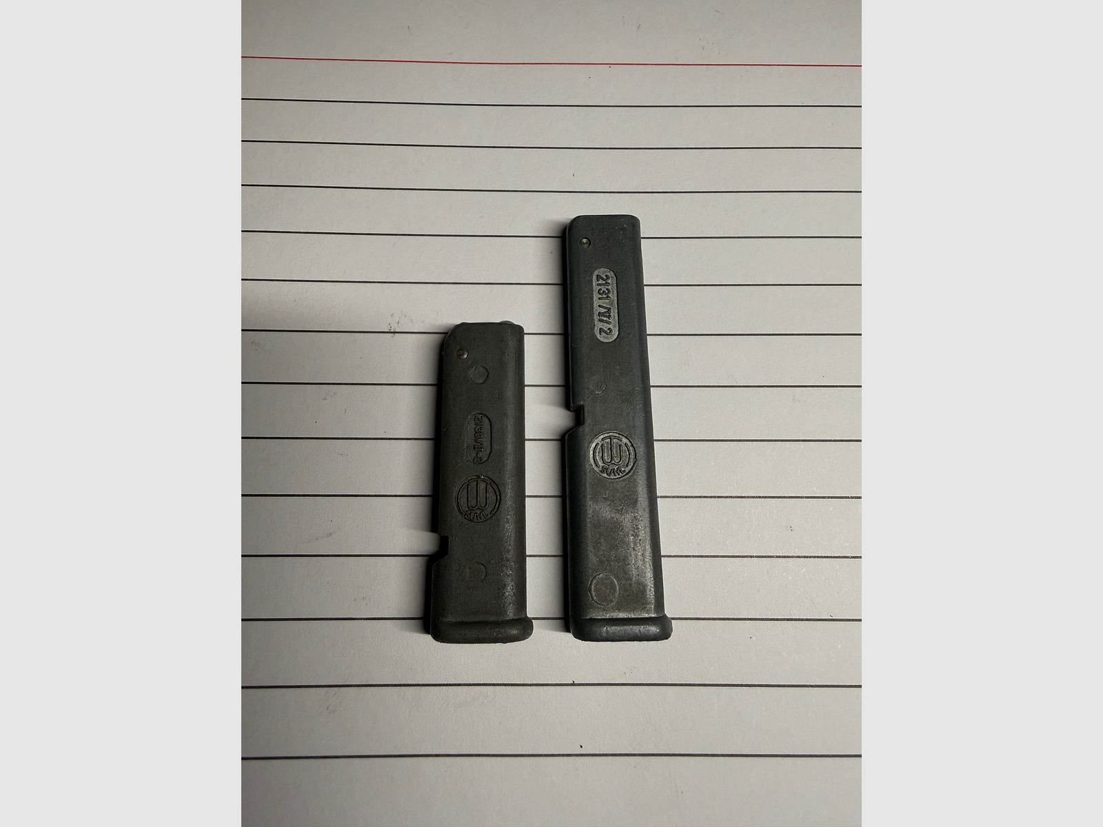 Haenel Magazine Luftgewehr 2 piezas DDR Original 8 y 12 310 #1