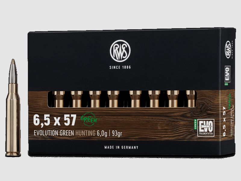 RWS 6,5x57 Evo Green 6,0g - 93gr