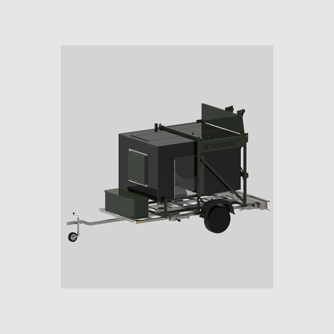 SCHWARZ mobile Jagdkanzel