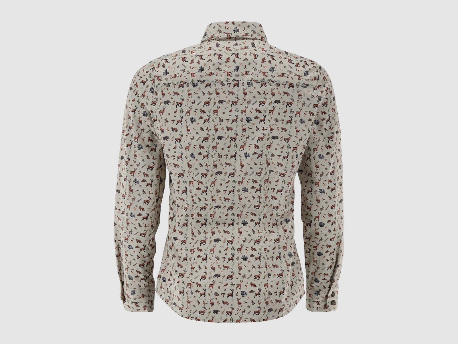 OS TRACHTEN DAME SHIRT DIEREN FANTASIE BOS, afbeelding 2 van 3