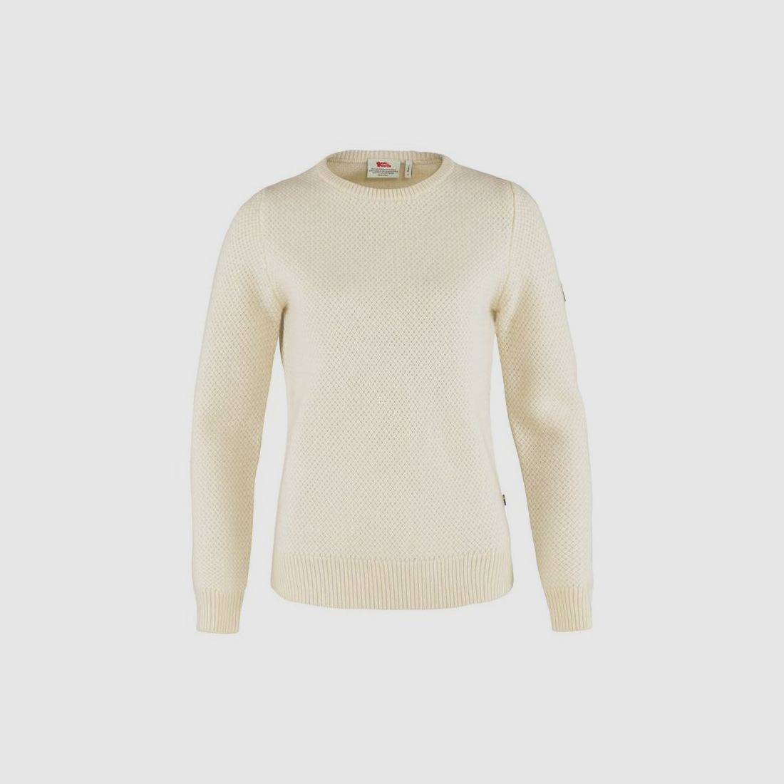 Fjällräven Damen Övik Structure Sweater Off White L