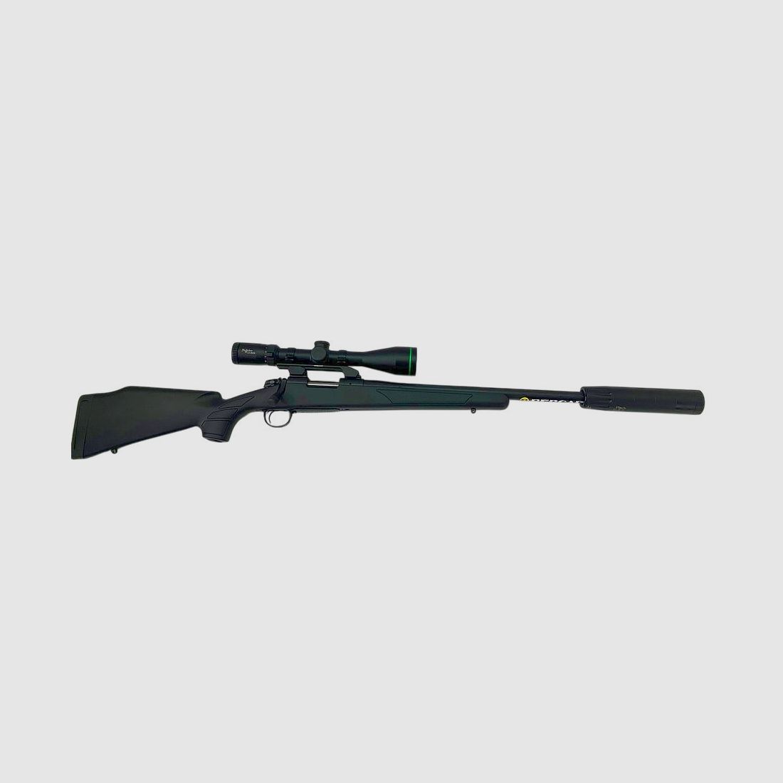 Like-new complete package – Bergara B14 Varmint .223 REM with silencer & scope