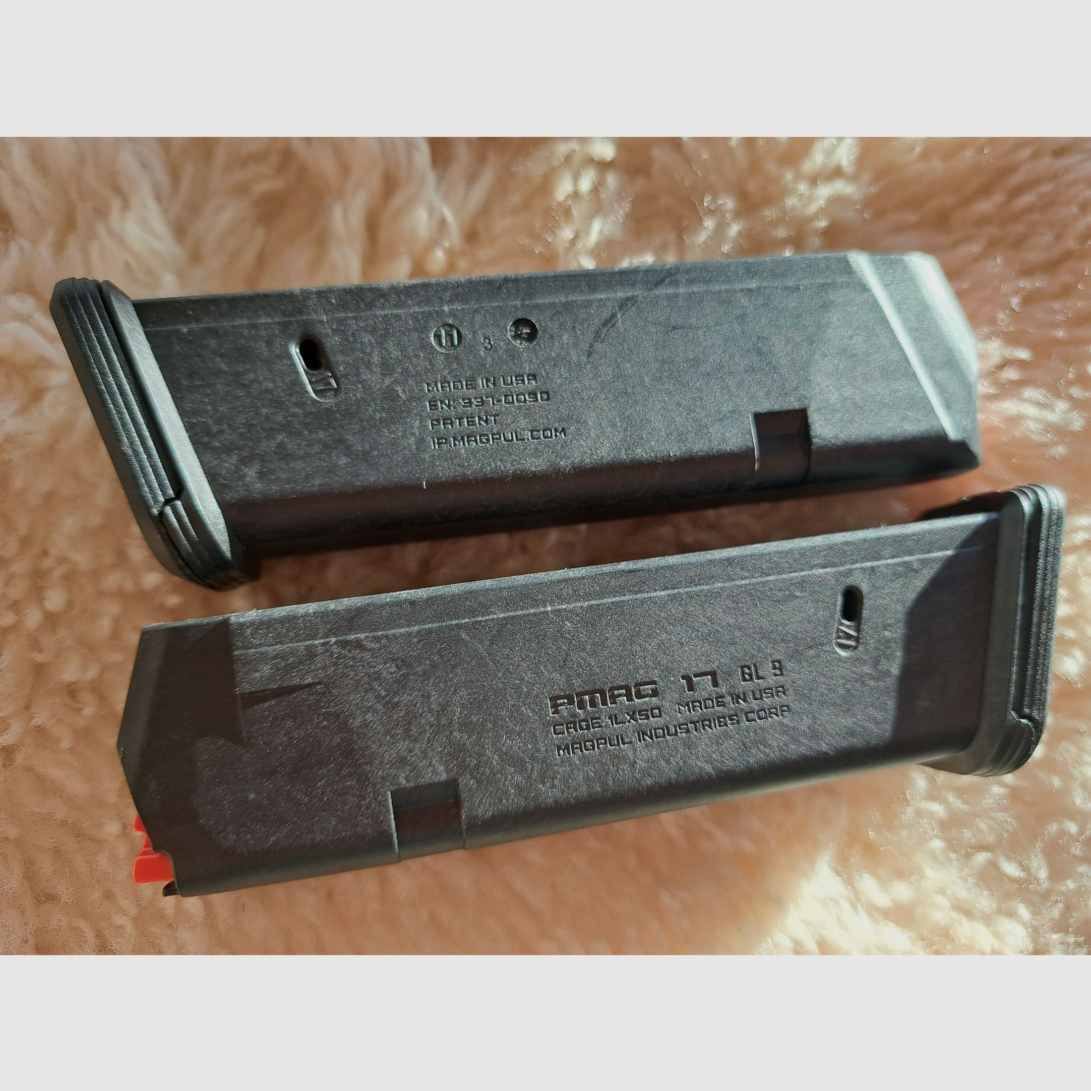 2 as-new MAGPUL MAG546-BLK PMAG 17 GL9 Glock 17 Magazine
