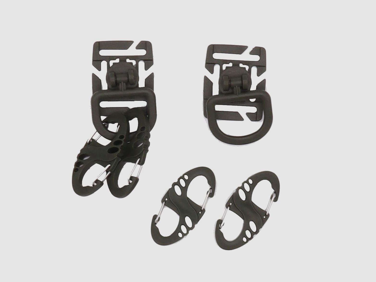 Tactical Set Ultimate S-Carabiner - Olive
