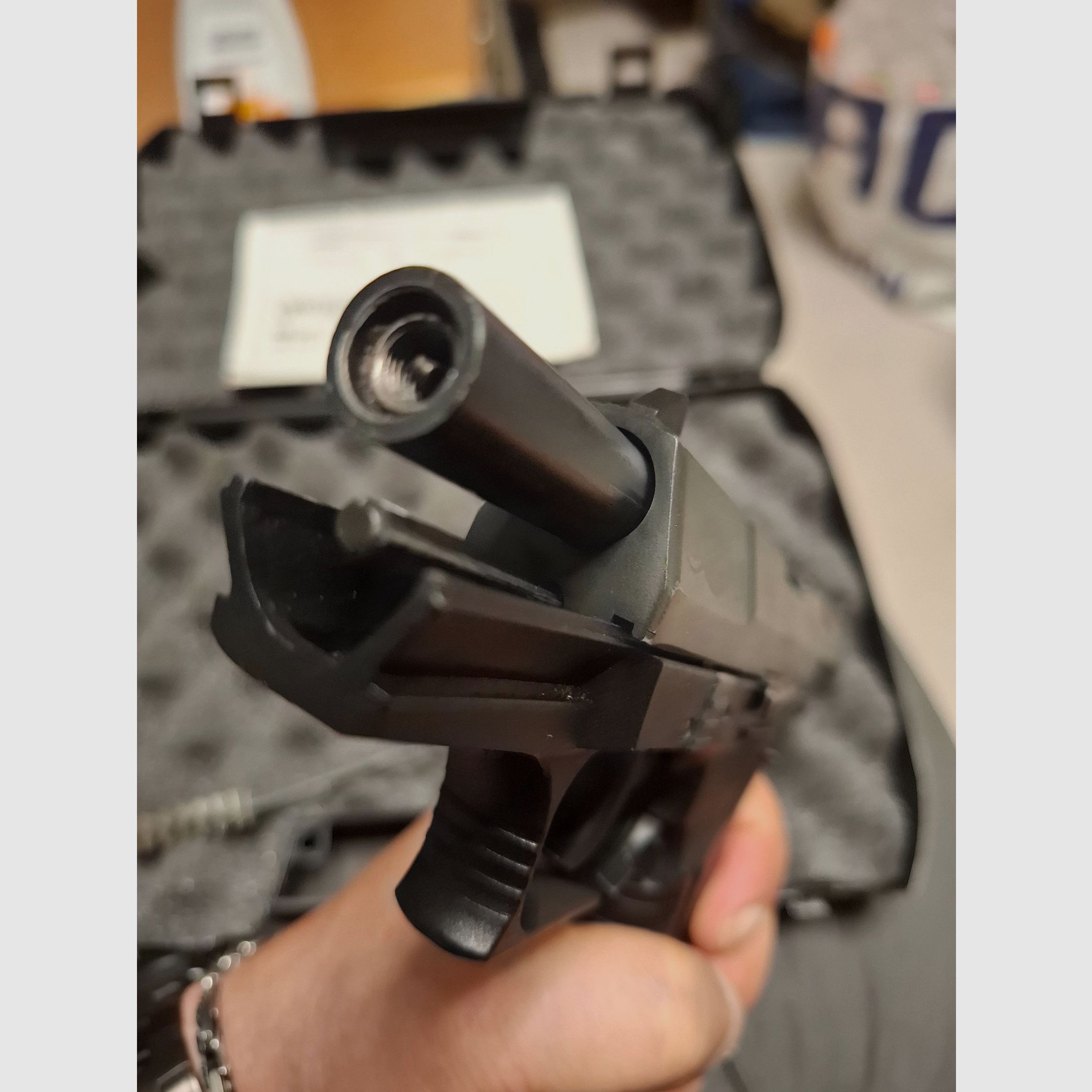 Walther P99  PTB 637  9mm P.A.K.  mit 10 Pfefferpatronen , Bild 5 von 5