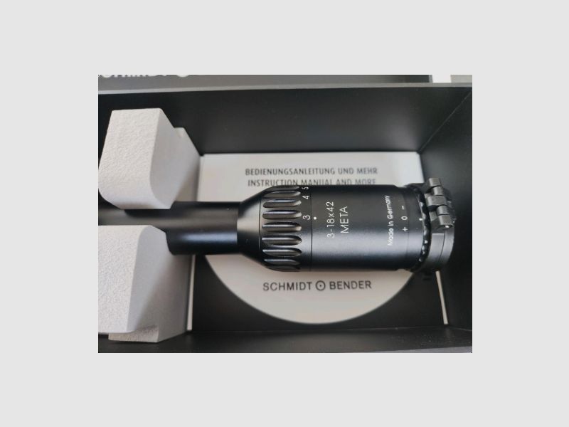 ZF Schmidt & Bender 3-18x42 Meta -Neu-