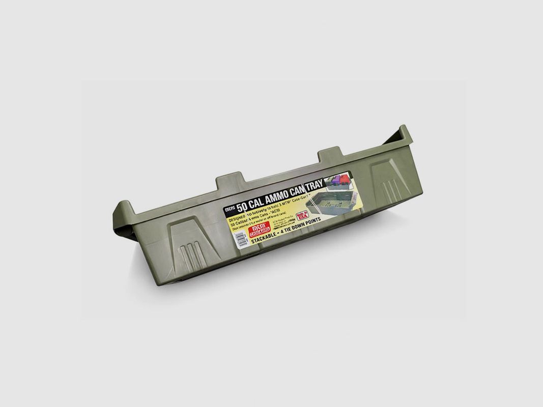 MTM CASE GUARD – 50 CAL MUNITIONSKASTEN-TRAY | Armeegrün, Bild 3 von 3