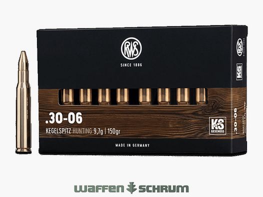 RWS Kegelspitz 9,7g - 150gr .30-06Spring