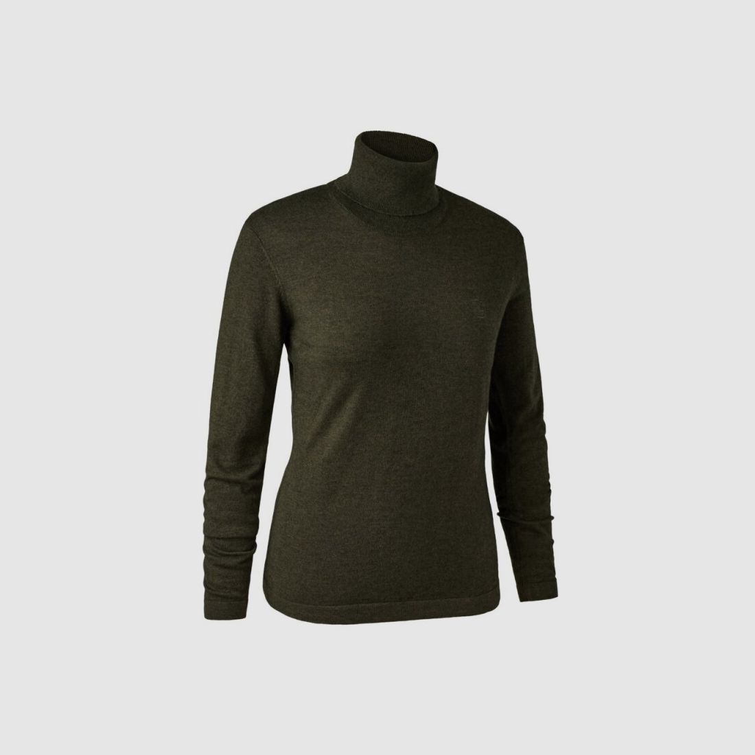 Deerhunter Lady Darlington Rollkragen Pullover green melange