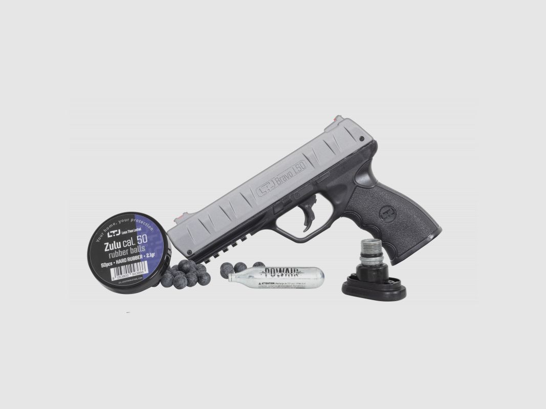 LTL PISTOLA BRAVO CO2 C50 18J + 50 PALLE, immagine 3 di 4
