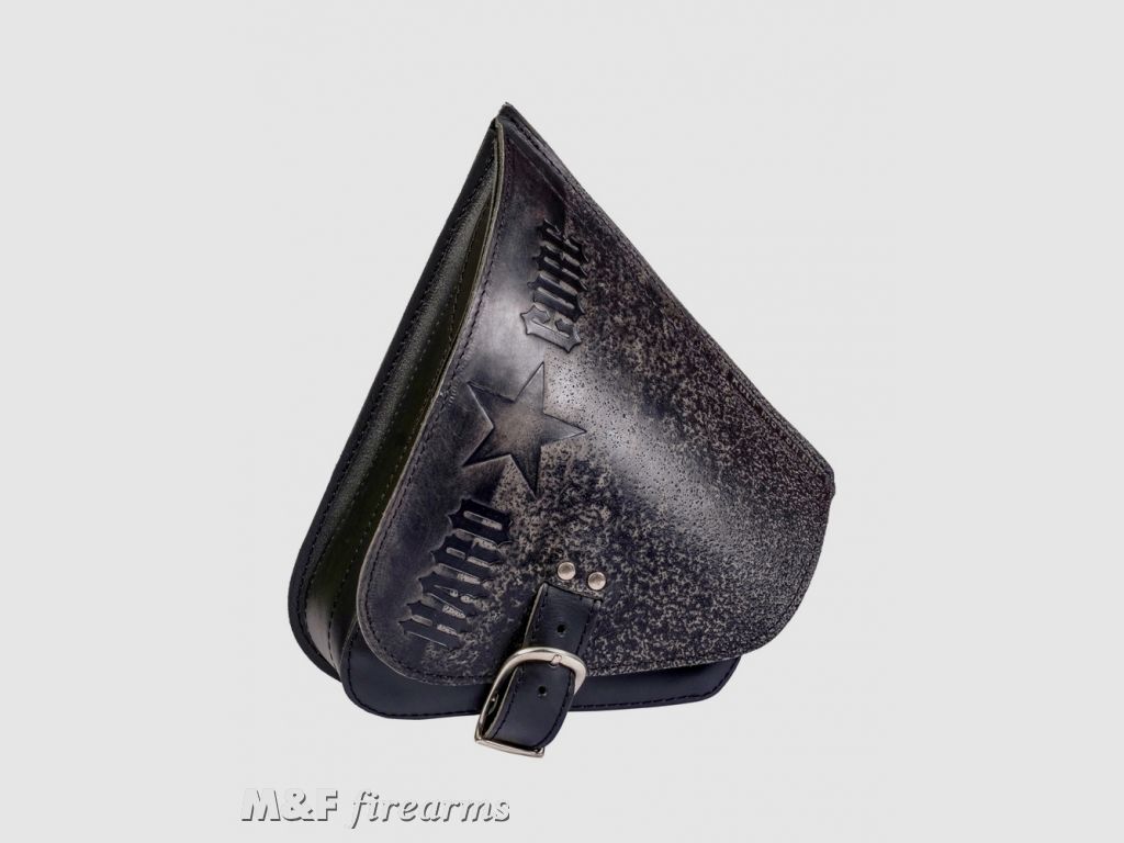 AGM Rahmentasche (Schwingentasche), linksseitig, passend für alle Harley-Davidson Softailmodelle