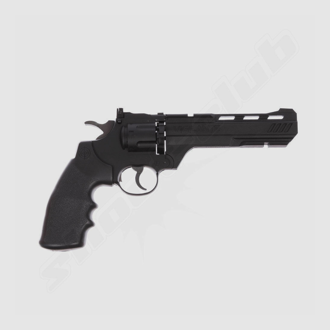Crosman Crosman Vigilante Co2 Revolver 4,5 mm Diabolo und Stahlkugeln