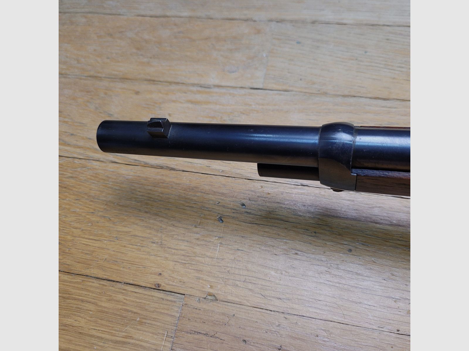 Wunderschönes und sehr rares Winchester 1873 « Musket » Gewehr – weniger als 5% der Gesamtproduktion – Kaliber 44 WCF/44-40 – Waffe von 1903 – Ausnahmewaffe in musealem Zustand, Bild 28 von 34