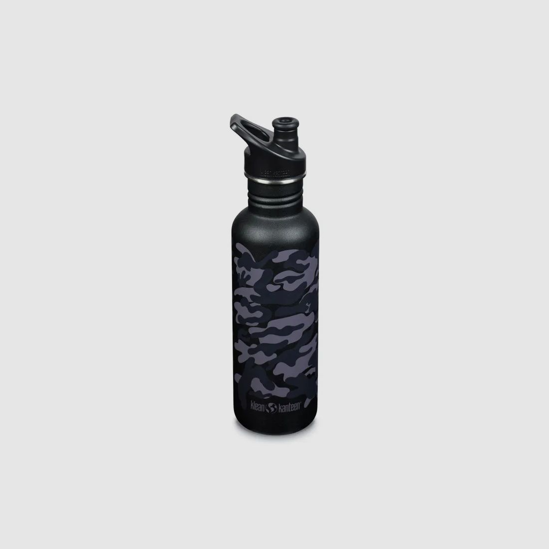Klean Kanteen bottiglia d'acqua camo - monostrato - ca. 800 ml - Dark Camouflage