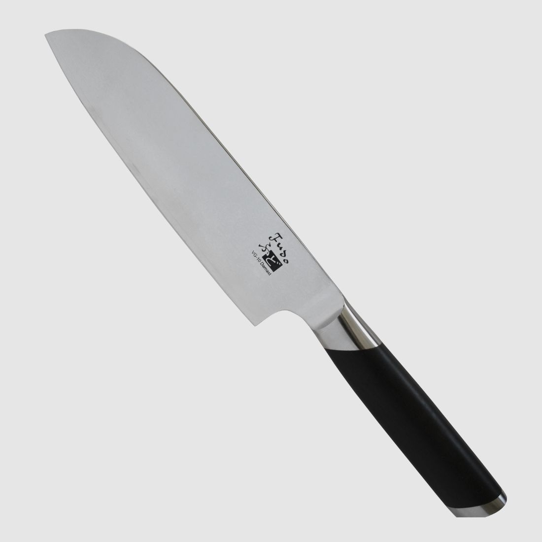 FUDO Gendai Santoku Cuchillo de Cocina de Damasco