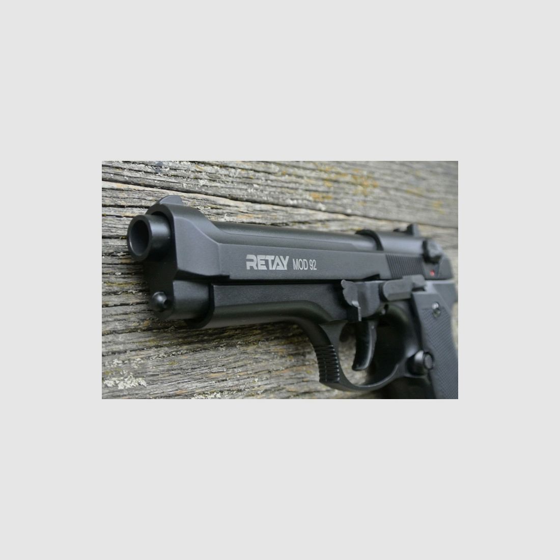 RETAY MOD92 9 mm P.A.K. – réplica Beretta 92F / M9 – pistola de fogueo – envío a toda la UE, imagen 2 de 8