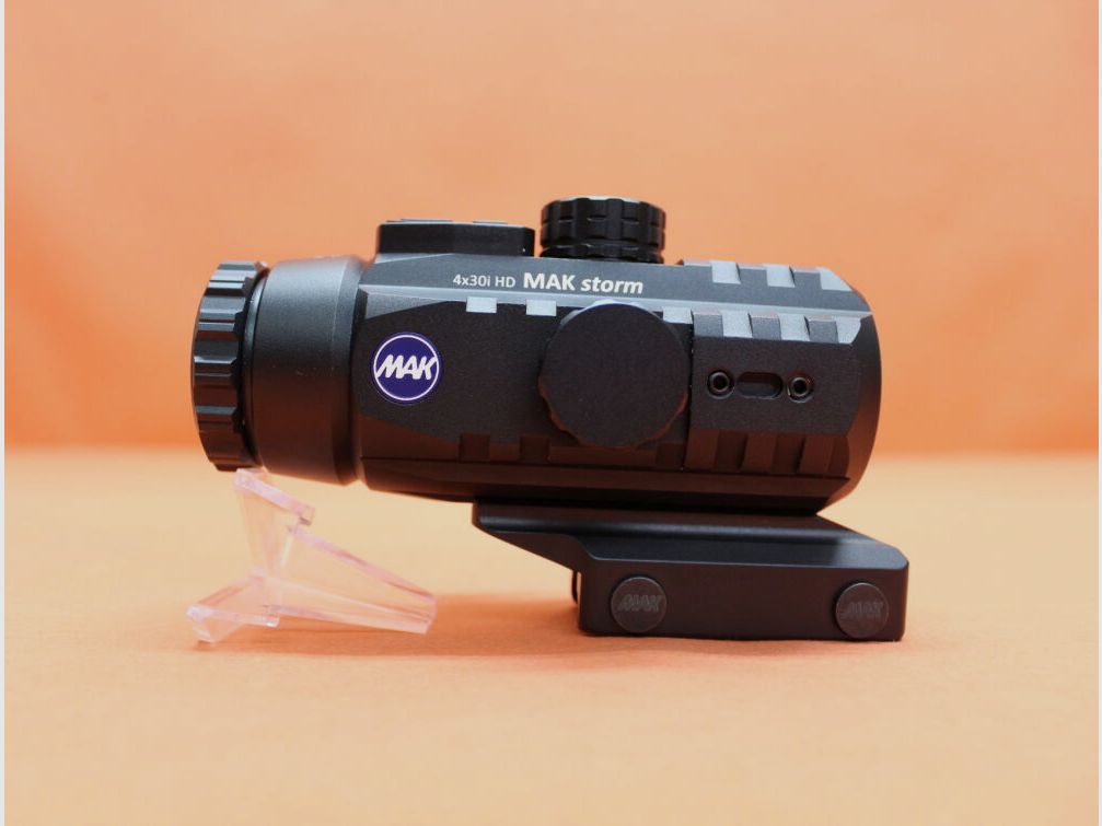 MAK. MAK MAKstorm Zielfernrohr 4x30i HD Gen1 (254003001) Circle-Dot Leuchtabsehen mit Strichplatte