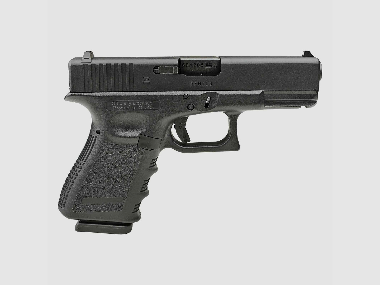 Komplettset Glock 19 Softair-Pistole Kaliber 6 mm BB Gas Blowback (P18)