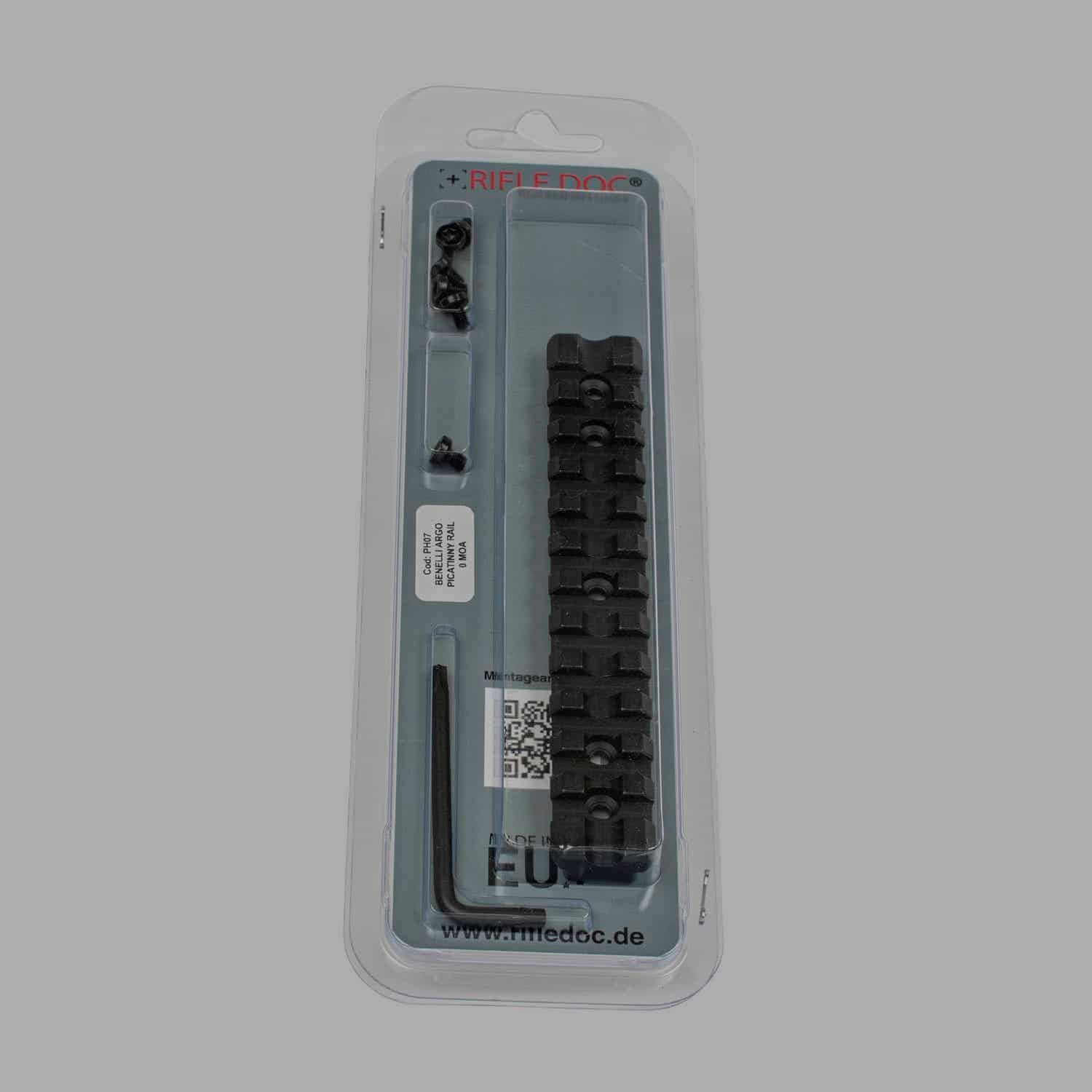 Rifle Doc Picatinny Weaver STAHL Schiene für Benelli ARGO