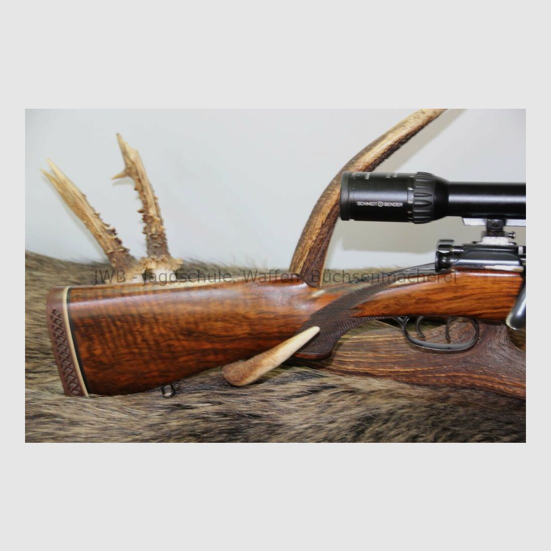 Schöner Steyr GK Stutzen mit Schmidt & Bender Zenith 7x64