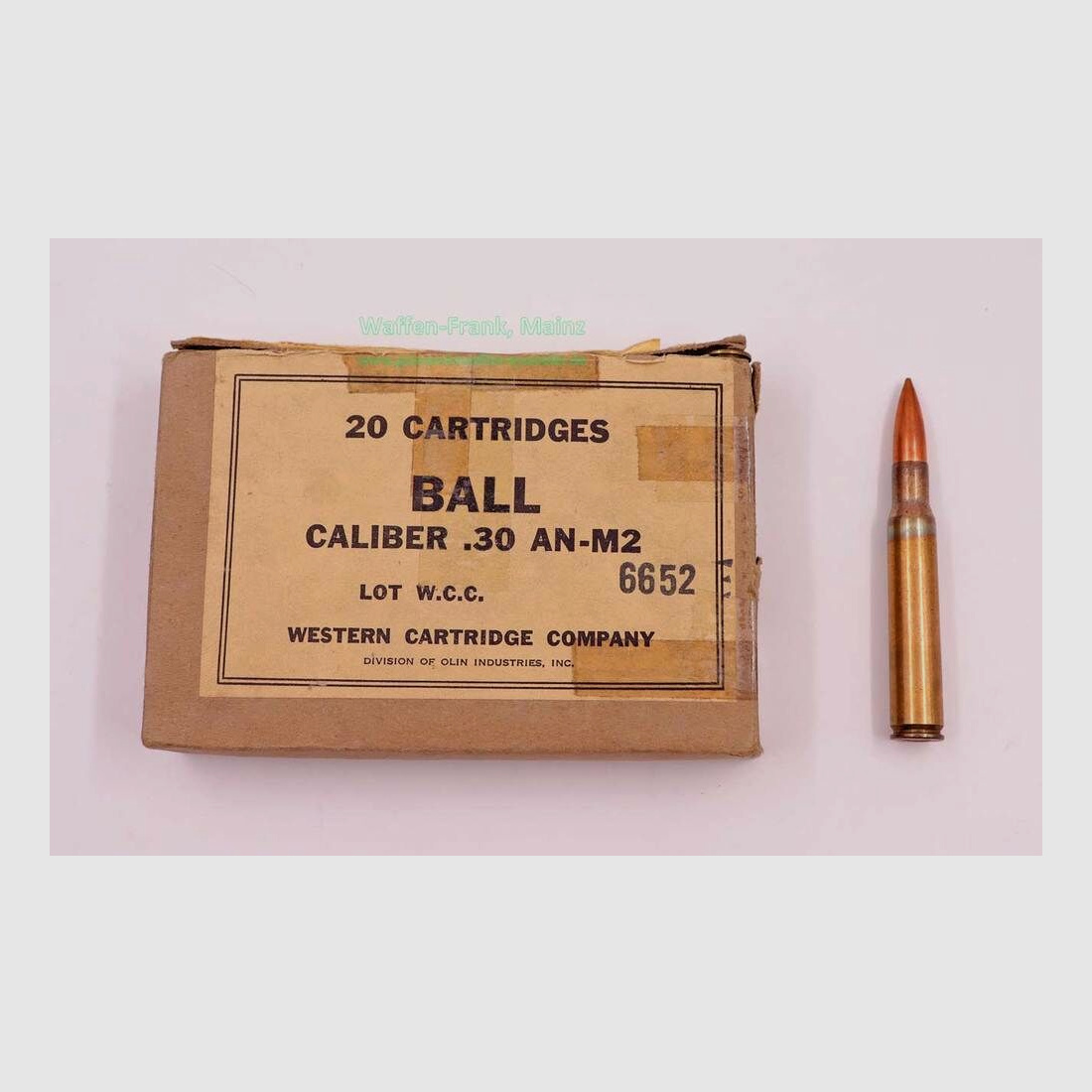 Wester Cartridge Company, USA Büchsenpatronen .30-06
