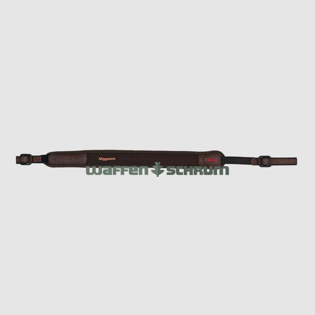 Niggeloh Geweerband Automatisch Licht Neopreen - Leer - Bruin