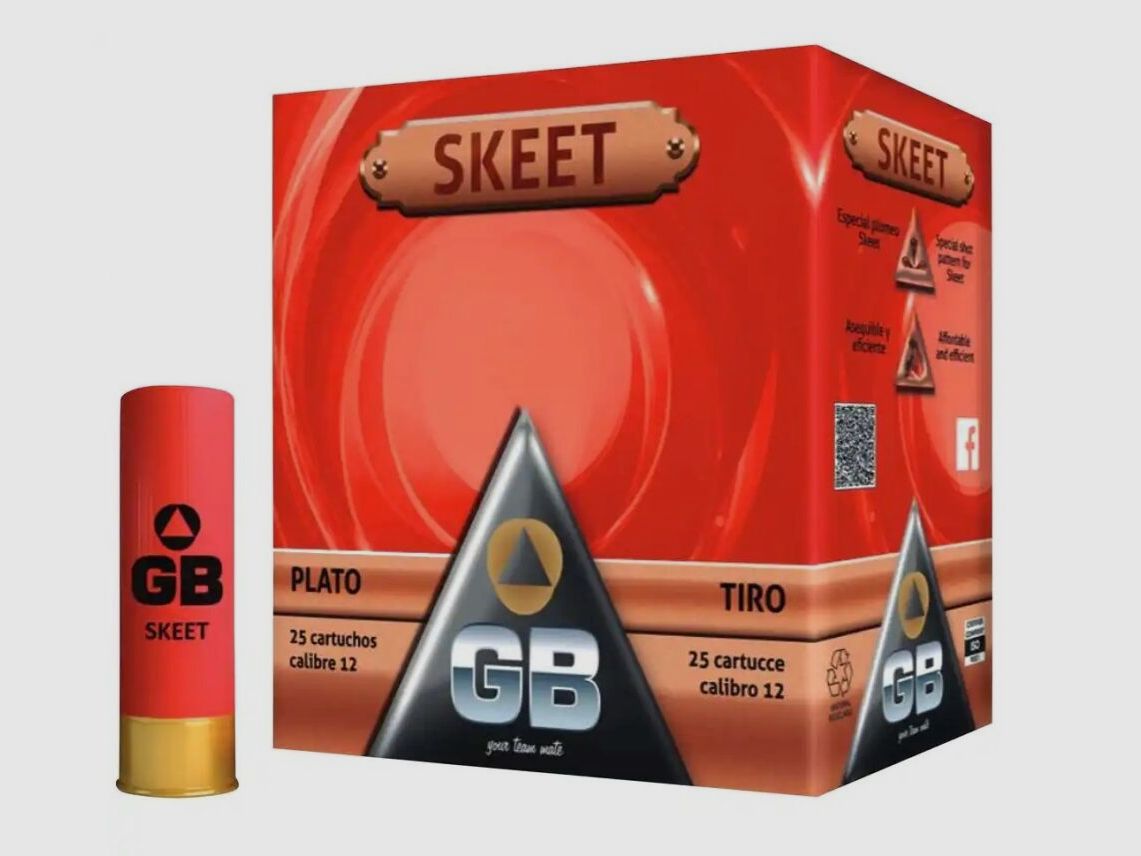 GB Training Skeet 2,0 mm 24g 250-Schuss Bleischrot